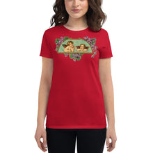 Load image into Gallery viewer, Camiseta de manga corta para mujer Anges