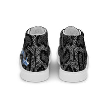 Load image into Gallery viewer, Zapatillas de lona de caña alta para mujer Serpiente