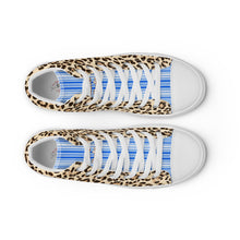 Load image into Gallery viewer, Zapatillas de lona de caña alta para mujer Raffaella