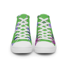 Load image into Gallery viewer, Zapatillas de lona de caña alta para mujer Zuri mantis