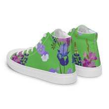 Load image into Gallery viewer, Zapatillas de lona de caña alta para mujer Zuri mantis