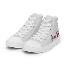 Load image into Gallery viewer, Zapatillas de lona de caña alta para mujer whisper