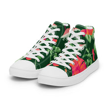 Load image into Gallery viewer, Zapatillas de lona de caña alta para mujer Hawai