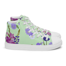 Load image into Gallery viewer, Zapatillas de lona de caña alta para mujer Zuri tara