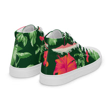 Load image into Gallery viewer, Zapatillas de lona de caña alta para mujer Hawai