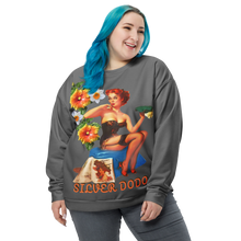 Load image into Gallery viewer, Sudadera unisex Magnolia gris