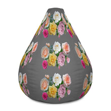 Load image into Gallery viewer, Funda para puff Amore gris