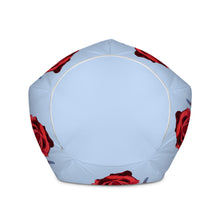 Load image into Gallery viewer, Funda para puff Loro azul hawkes
