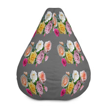 Load image into Gallery viewer, Funda para puff Amore gris