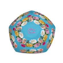 Load image into Gallery viewer, Funda para puff Amore azul