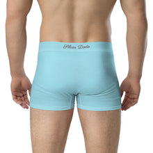 Load image into Gallery viewer, Calzoncillos boxer azul brillantina azul celeste
