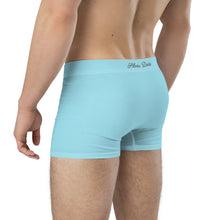 Load image into Gallery viewer, Calzoncillos boxer azul brillantina azul celeste