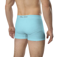 Load image into Gallery viewer, Calzoncillos boxer azul brillantina azul celeste