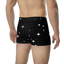 Load image into Gallery viewer, Calzoncillos boxer estrellas negro