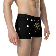 Load image into Gallery viewer, Calzoncillos boxer estrellas negro
