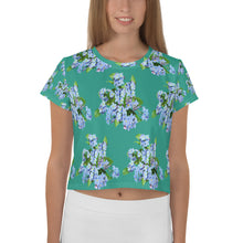 Load image into Gallery viewer, Camiseta corta  Xenia Idara verde niágara