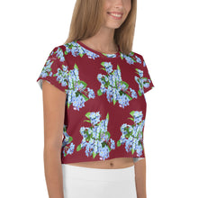 Load image into Gallery viewer, Camiseta corta Xenia Idara burdeos