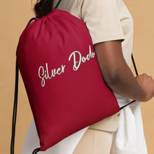 Load image into Gallery viewer, Mochila con cordones básica carmine