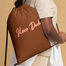 Load image into Gallery viewer, Mochila con cordones básica saddle brown