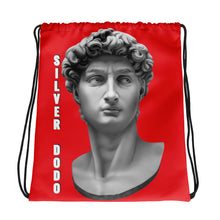 Load image into Gallery viewer, Mochila con cordones David rojo