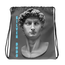 Load image into Gallery viewer, Mochila con cordones David gris
