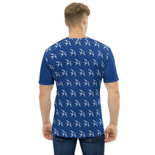 Load image into Gallery viewer, Camiseta para hombre Ajaz azul cerúleo
