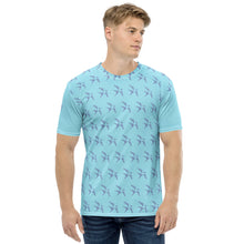 Load image into Gallery viewer, Camiseta para hombre Ajaz azul clara