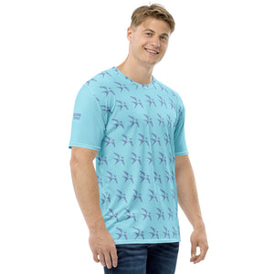 Camiseta para hombre Ajaz azul clara