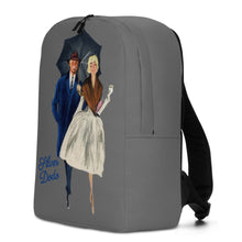 Cargar imagen en el visor de la galería, Mochila minimalista Eleonora gris