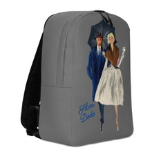 Cargar imagen en el visor de la galería, Mochila minimalista Eleonora gris