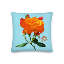 Load image into Gallery viewer, Cojín premium Rosa azul celeste star