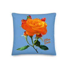 Load image into Gallery viewer, Cojín premium Rosa azul bebé star