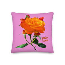 Load image into Gallery viewer, Cojín premium Rosa rosa star