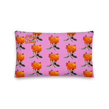 Load image into Gallery viewer, Cojín premium Rosa rosa star