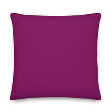 Load image into Gallery viewer, Cojín premium Rosa berenjena star