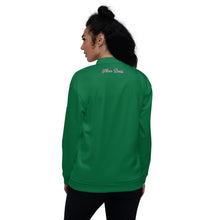 Load image into Gallery viewer, Chaqueta bomber unisex Silvana verde
