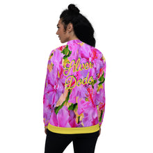 Load image into Gallery viewer, Chaqueta bomber unisex Manuela amarillo