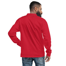 Load image into Gallery viewer, Chaqueta bomber unisex básica rojo
