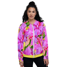 Load image into Gallery viewer, Chaqueta bomber unisex Manuela amarillo