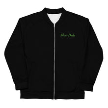 Load image into Gallery viewer, Chaqueta bomber unisex básica negra