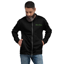 Load image into Gallery viewer, Chaqueta bomber unisex básica negra