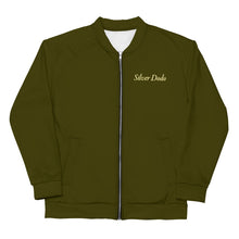 Load image into Gallery viewer, Chaqueta bomber unisex básica verde karaka