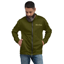 Load image into Gallery viewer, Chaqueta bomber unisex básica verde karaka