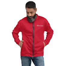 Load image into Gallery viewer, Chaqueta bomber unisex básica rojo