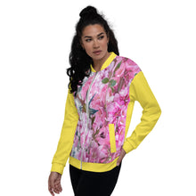 Load image into Gallery viewer, Chaqueta bomber unisex Silvana amarilla