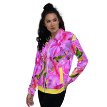 Load image into Gallery viewer, Chaqueta bomber unisex Manuela amarillo