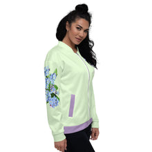 Load image into Gallery viewer, Chaqueta bomber  unisex Nydia Idara verde