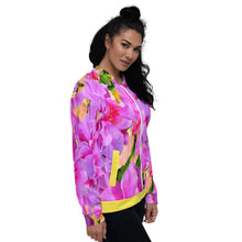 Load image into Gallery viewer, Chaqueta bomber unisex Manuela amarillo