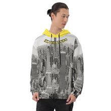 Load image into Gallery viewer, Sudadera unisex Kaia con capucha amarilla