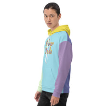 Load image into Gallery viewer, Sudadera unisex con capucha multicolor Babette